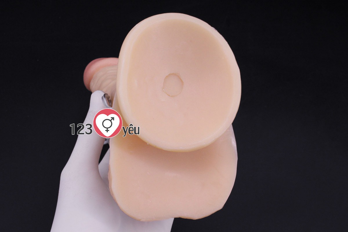 Dương vật giả lovetoy 8.5 inch c&oacute; đế chất liệu silicon như thật 4