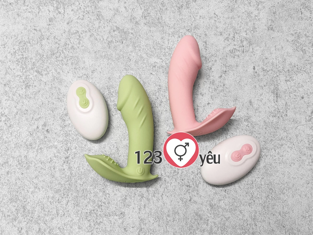 M&aacute;y massage quần l&oacute;t Butterfly si&ecirc;u mềm remote điều khiển từ xa