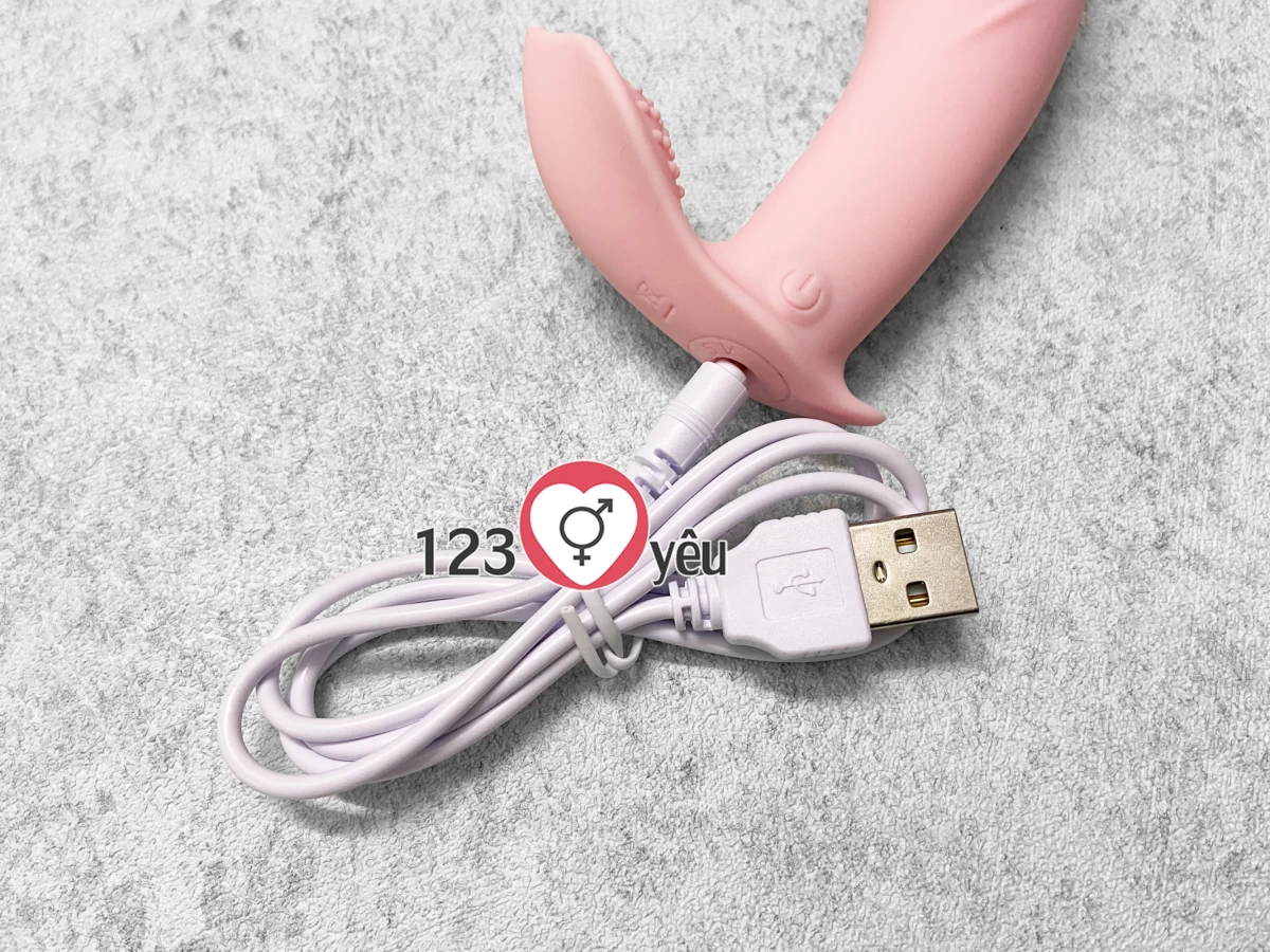 M&aacute;y massage quần l&oacute;t Butterfly si&ecirc;u mềm remote điều khiển từ xa