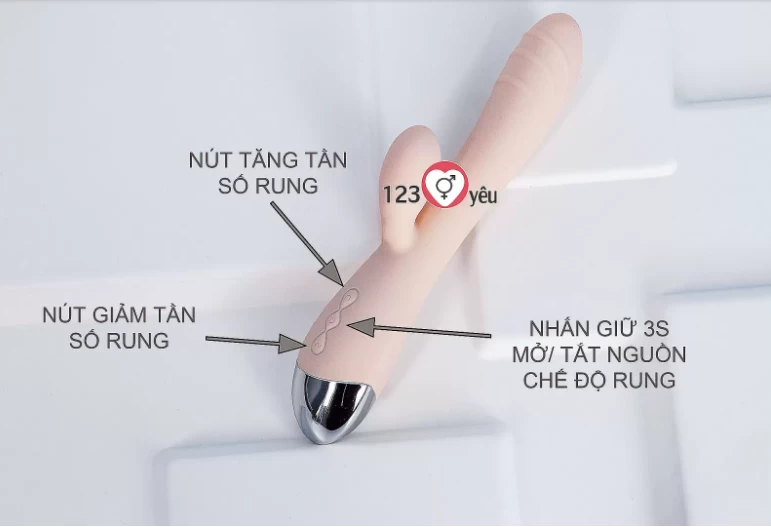 Dương vật giả đa năng rung tự động 10 chế độ