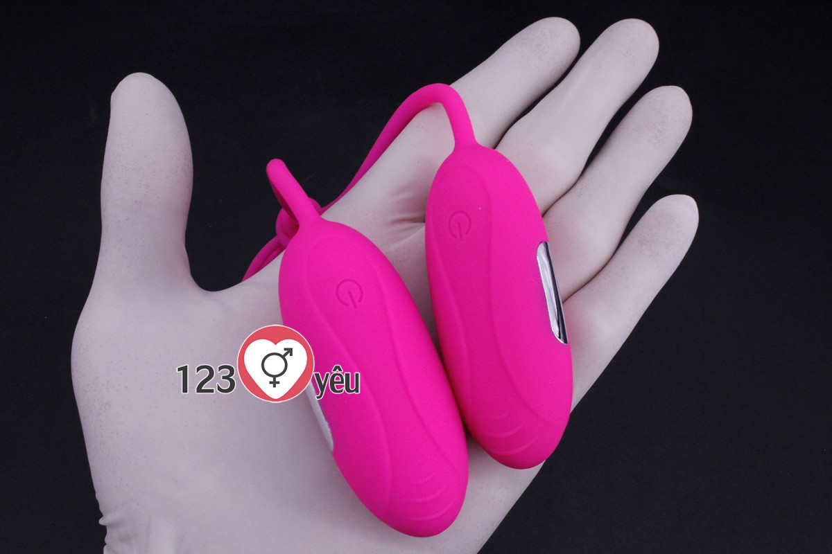 Trứng rung t&igrave;nh y&ecirc;u 2 đầu Aphojoy mạnh v&agrave; nhỏ gọn 2