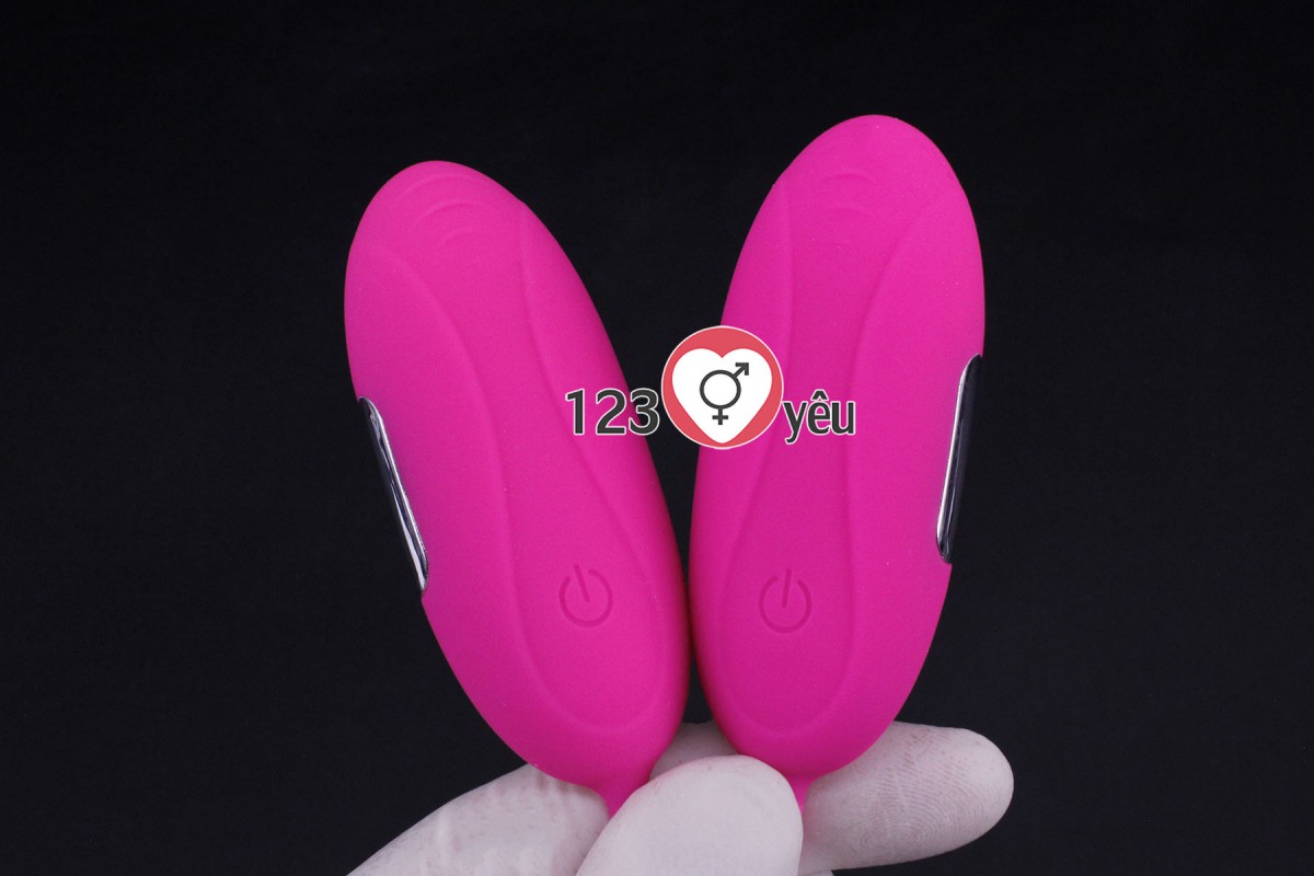 Trứng rung t&igrave;nh y&ecirc;u 2 đầu Aphojoy mạnh v&agrave; nhỏ gọn 4