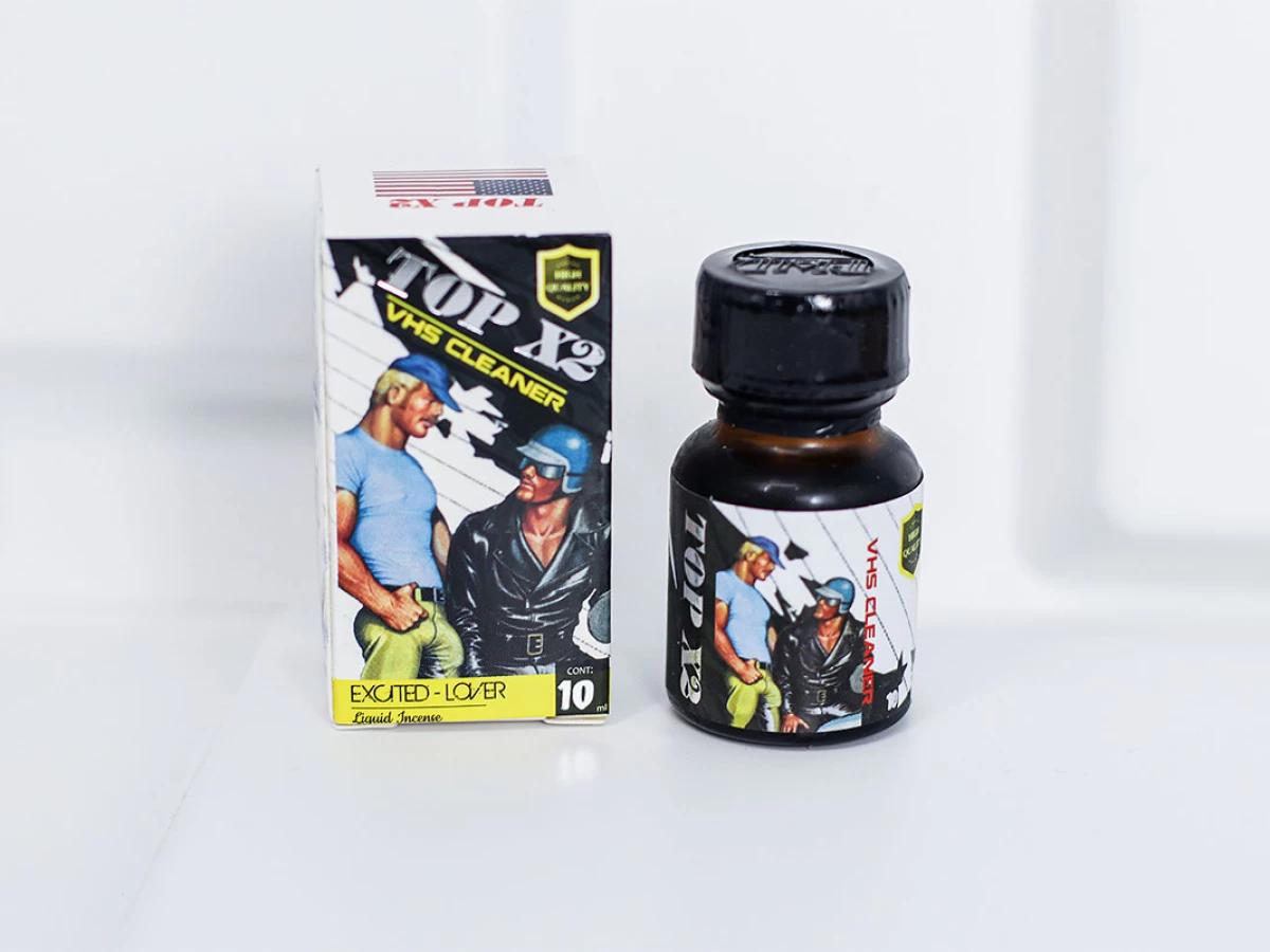 Nước ngửi Popper Top X2 10ml tăng cảm giác phấn khích – Mô tả chi tiết
