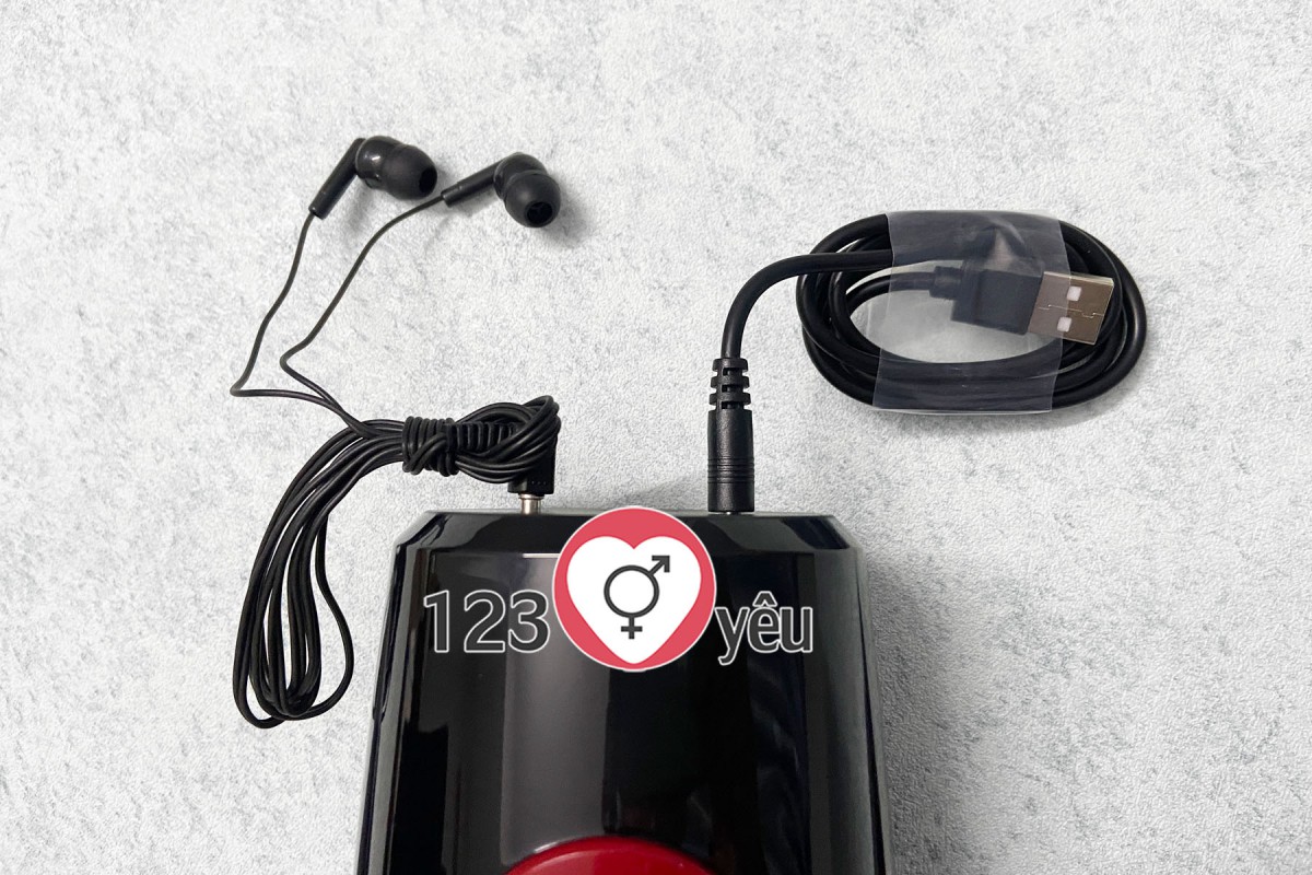 &Acirc;m đạo giả Dark Night Xoay - Thụt - Lắc C&oacute; Đế Gắn Tường 4