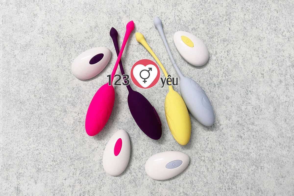 Trứng rung tinh tr&ugrave;ng điều khiển từ xa 1