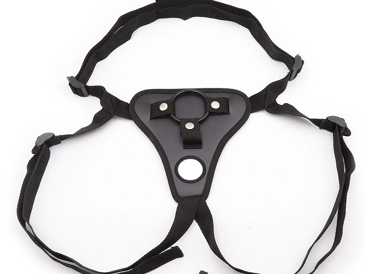 Quần d&acirc;y đeo gắn 2 dương vật giả t&ugrave;y &yacute;