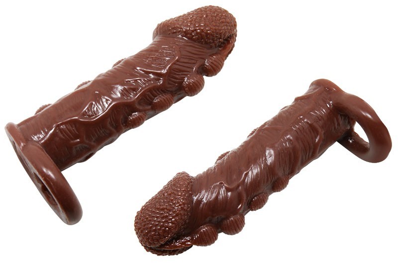 Bao cao su đ&ocirc;n d&ecirc;n ch&acirc;́m gai Brave Man có quai đeo 3