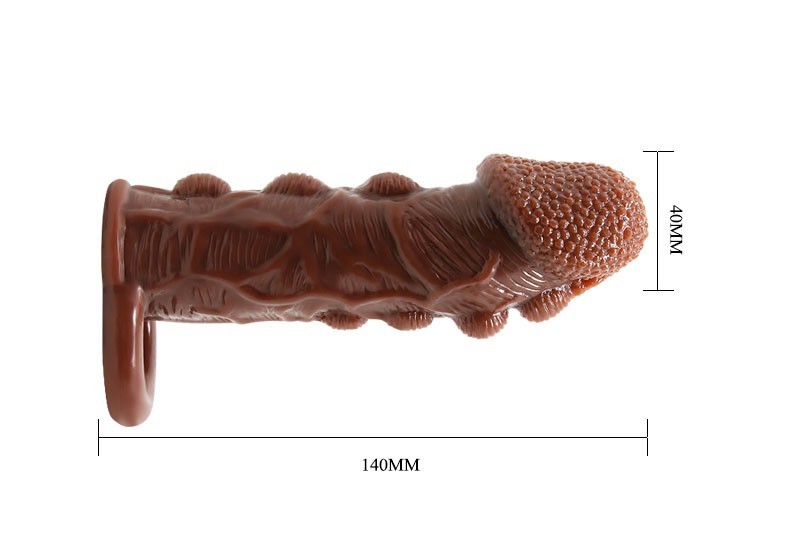 Bao cao su đ&ocirc;n d&ecirc;n ch&acirc;́m gai Brave Man có quai đeo 4