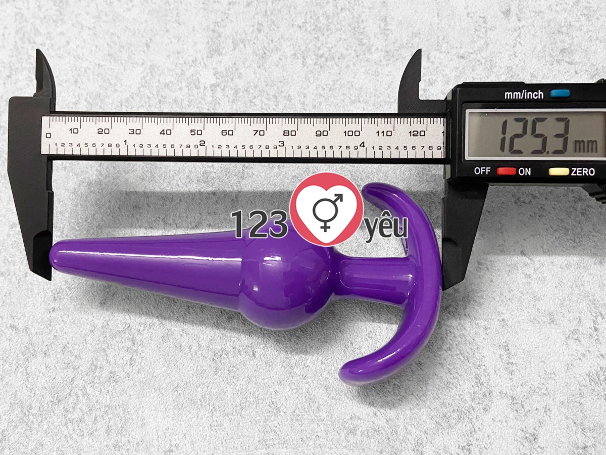 Dụng cụ kích thích h&acirc;̣u m&ocirc;n Anal Fiche kh&ocirc;ng rung