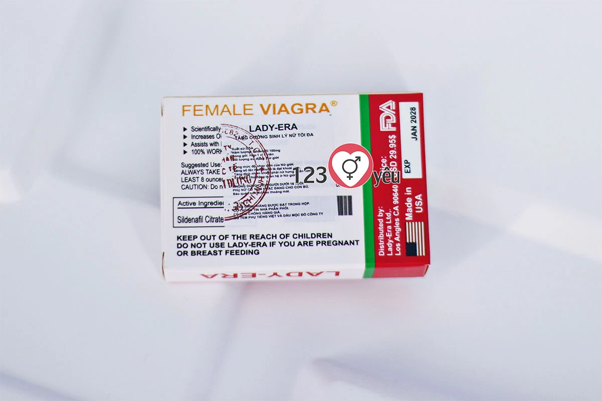 Thuốc tăng cường sinh l&yacute; nữ Lady Era 100mg