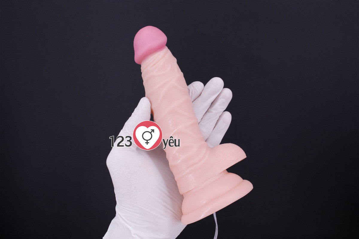 Dương vật giả c&oacute; đế Lovetoy 7.5inch c&oacute; rung 12