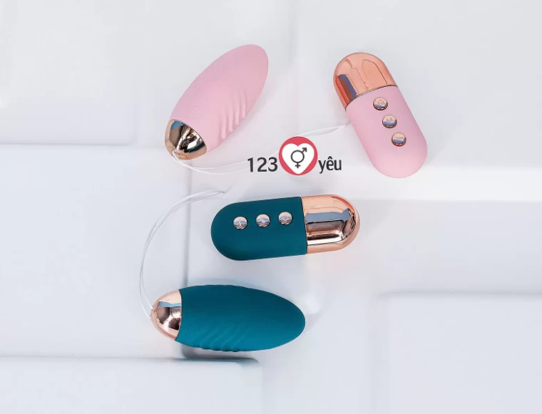 Trứng rung t&igrave;nh y&ecirc;u cao cấp Lido tỏa nhiệt điều khiển từ xa