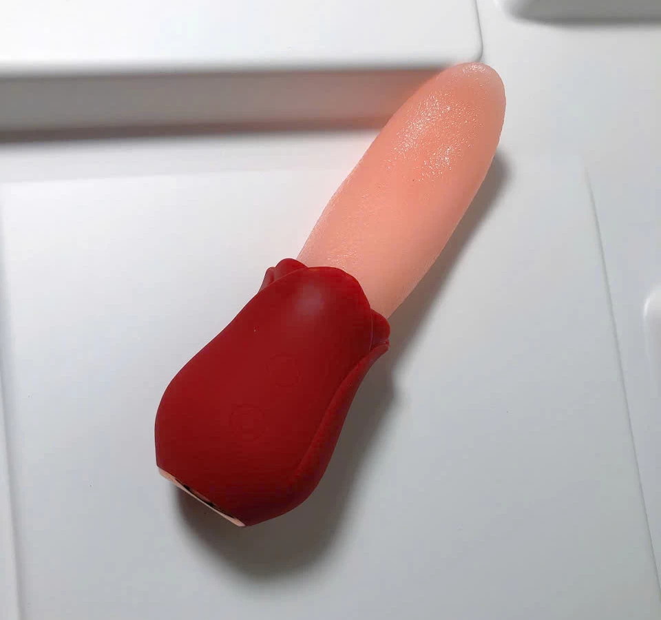 Lưỡi rung liếm silicon mềm mại