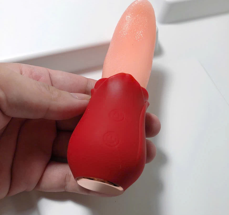 Lưỡi rung liếm silicon mềm mại