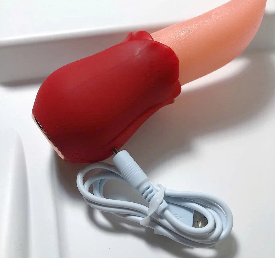 Lưỡi rung liếm silicon mềm mại