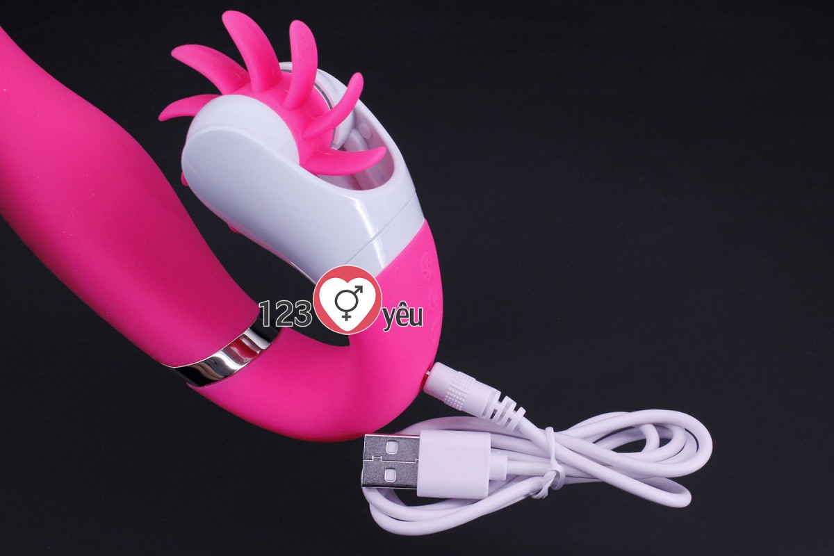 Lưỡi rung li&ecirc;́m đi&ecirc;̉m G Dave 10 ch&ecirc;́ đ&ocirc;̣ rung xoay 9