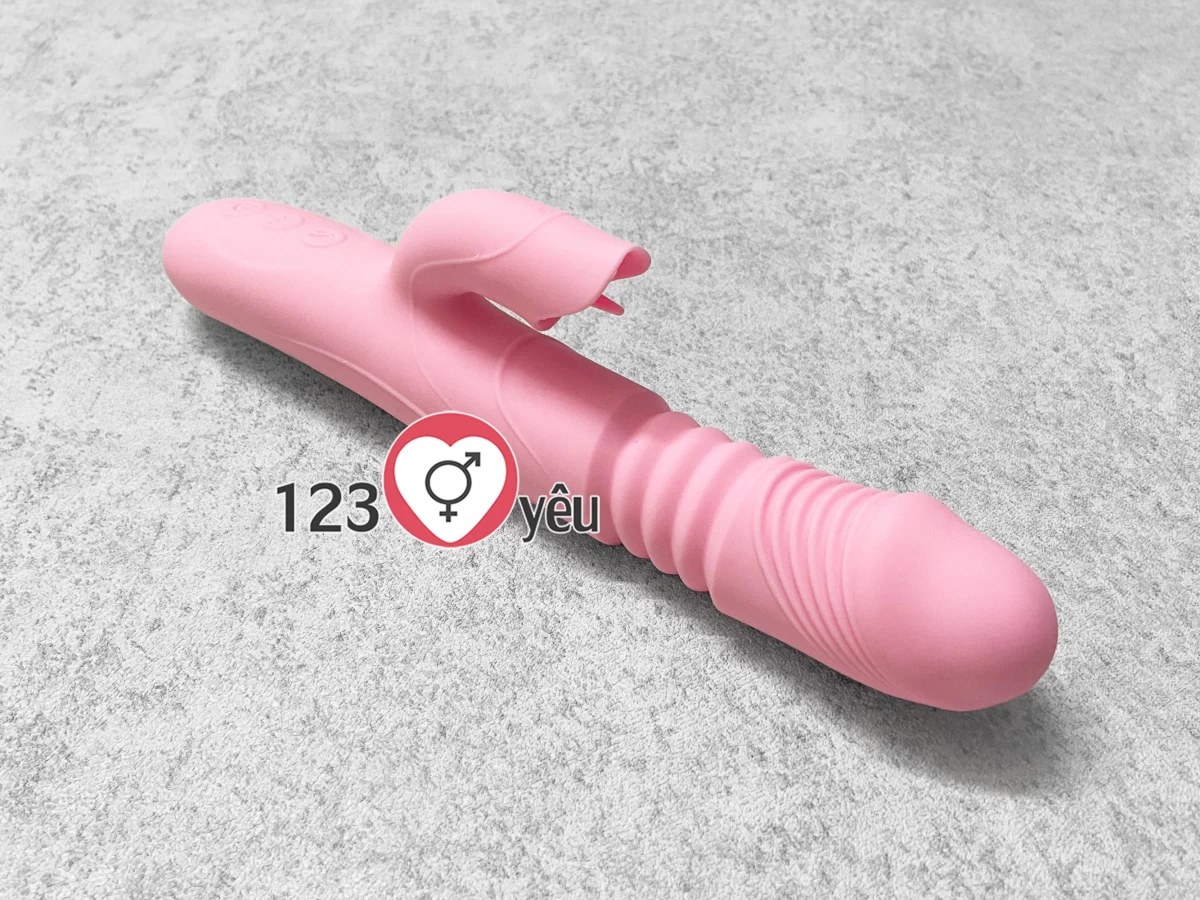 Dương v&acirc;̣t giả Juai rung thụt, ph&aacute;t nhiệt, lưỡi liếm 7 chế độ