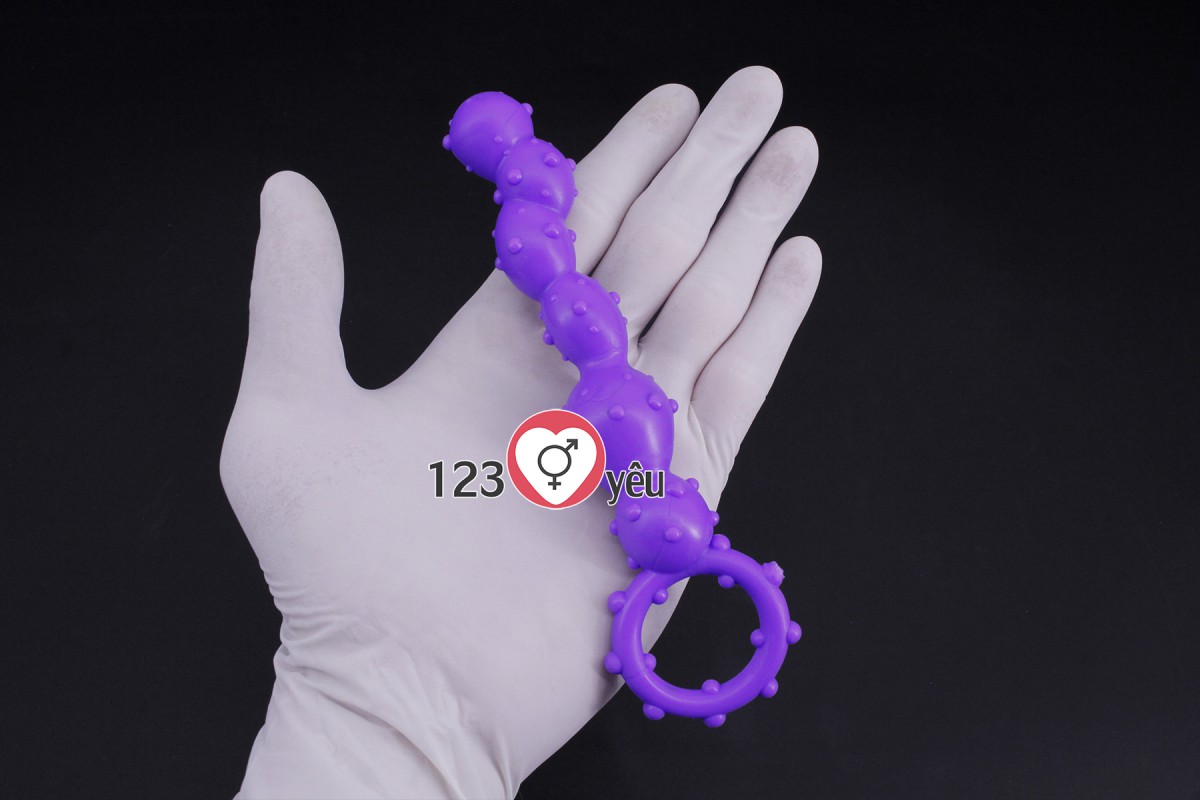 Dụng cụ kích thích h&acirc;̣u m&ocirc;n bi gai 2