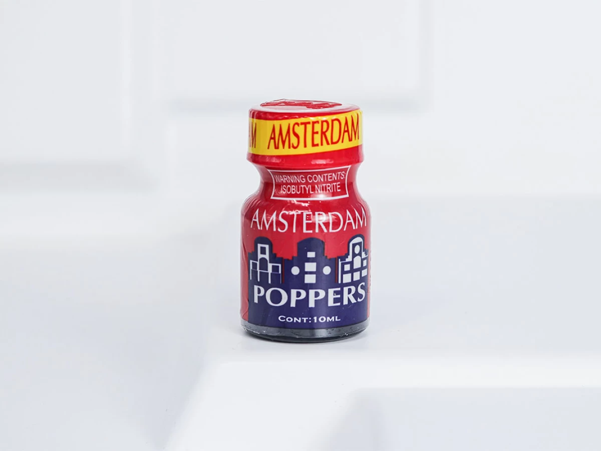 Chai hít Popper Amsterdam 10ml tăng cảm giác hưng phấn – Thông tin chi tiết