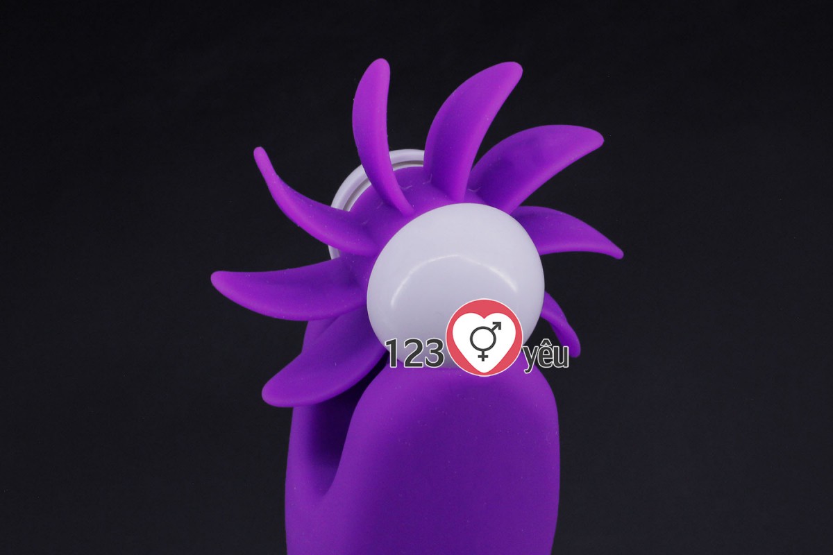 Lưỡi xoay massage &acirc;m đạo pin sạc Intoxicated Love 7 ch&ecirc;́ đ&ocirc;̣ rung 3