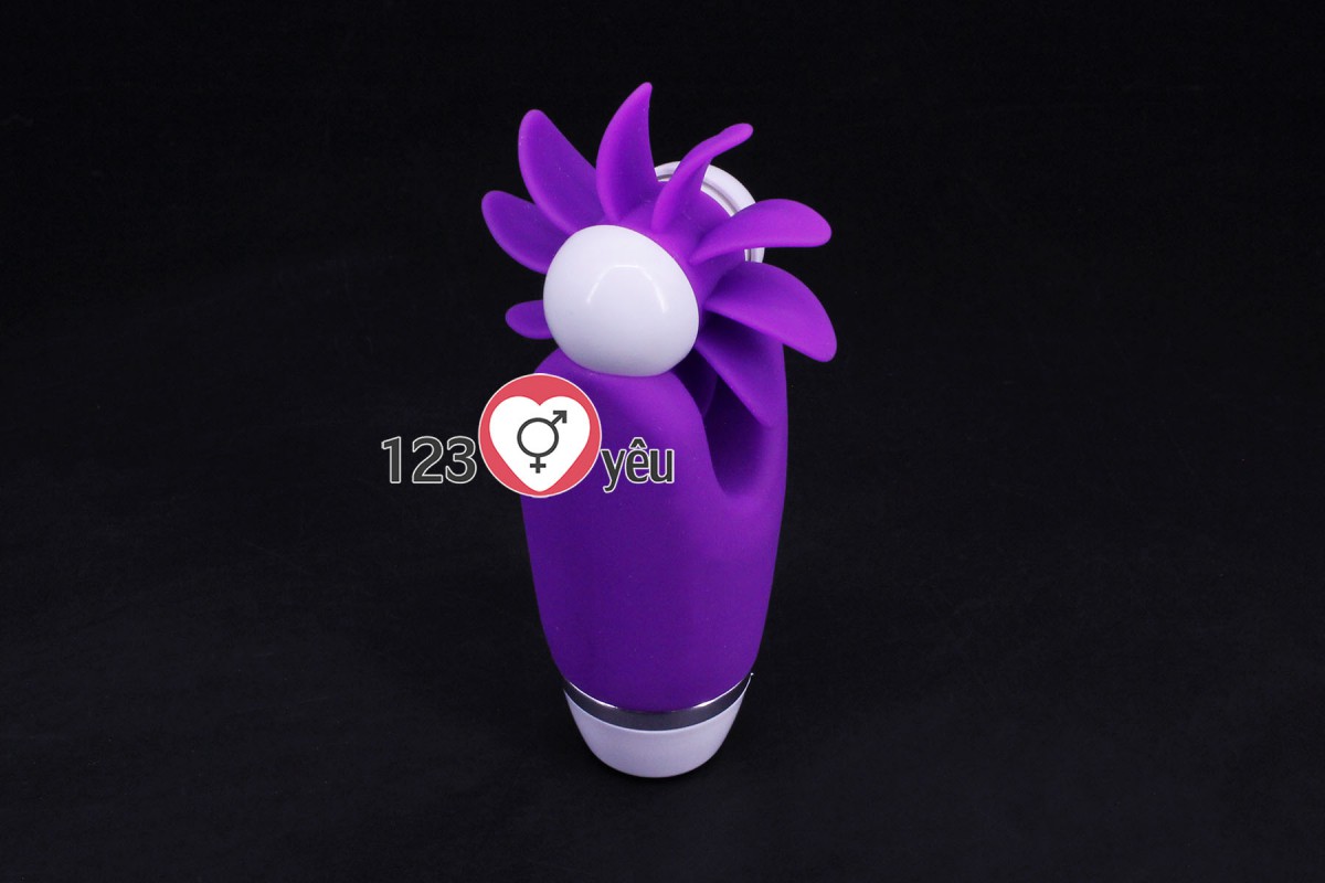 Lưỡi xoay massage &acirc;m đạo pin sạc Intoxicated Love 7 ch&ecirc;́ đ&ocirc;̣ rung 6