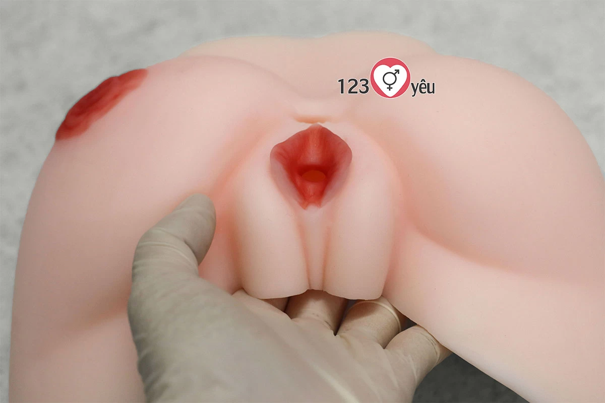 &Acirc;m đạo giả silicon nằm &uacute;p Solid Vagina