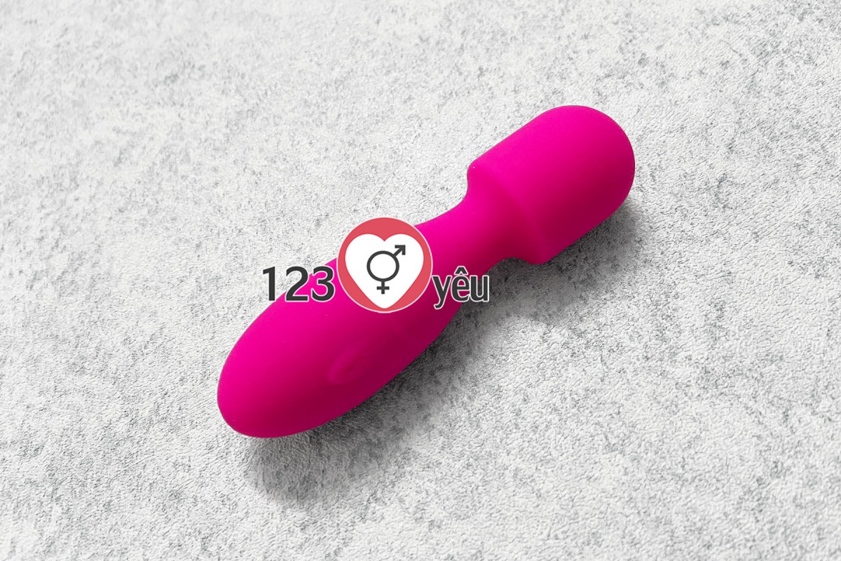 M&aacute;t xa điểm G mini 3 đầu nhỏ gọn pin sạc 2