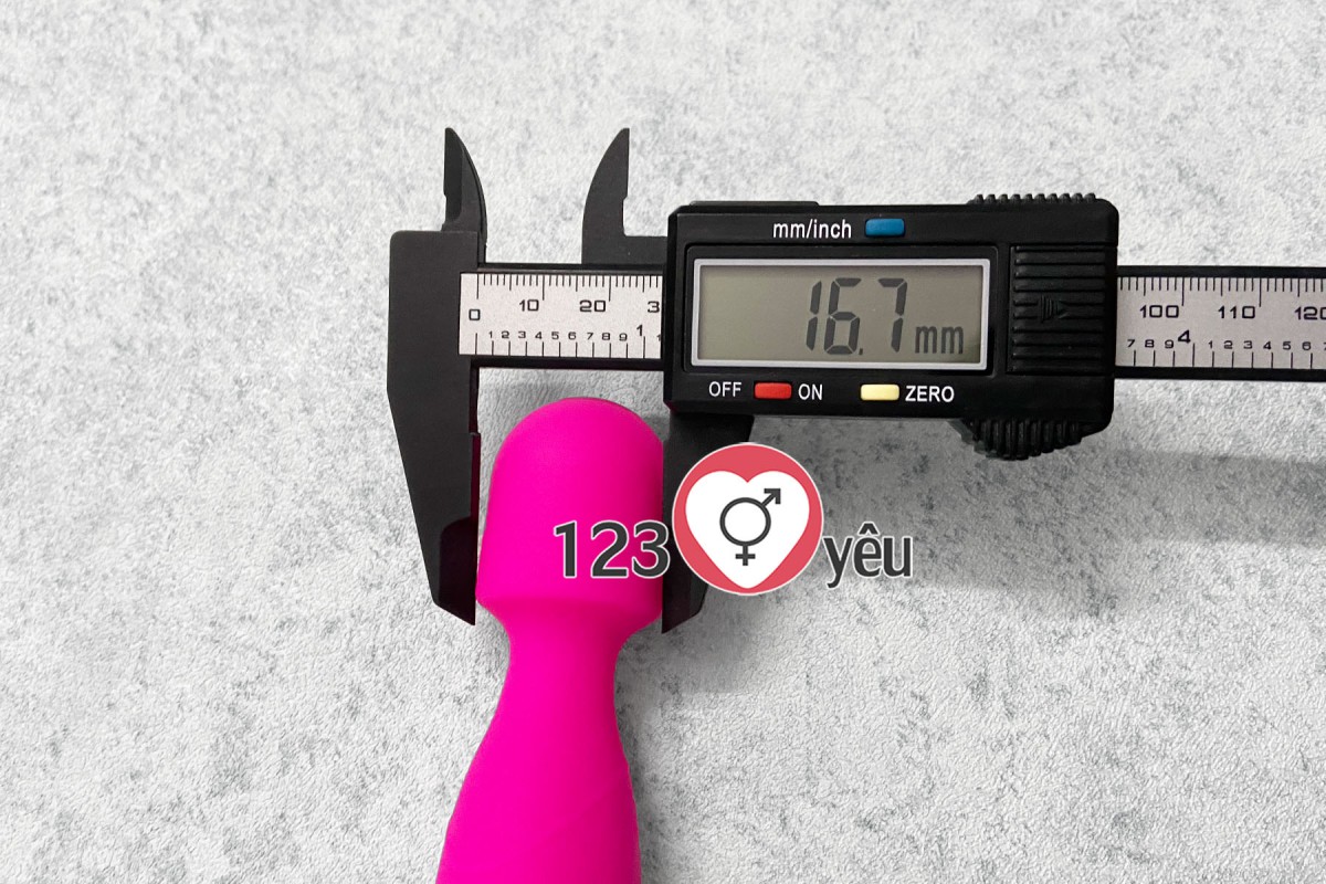 M&aacute;t xa điểm G mini 3 đầu nhỏ gọn pin sạc 7