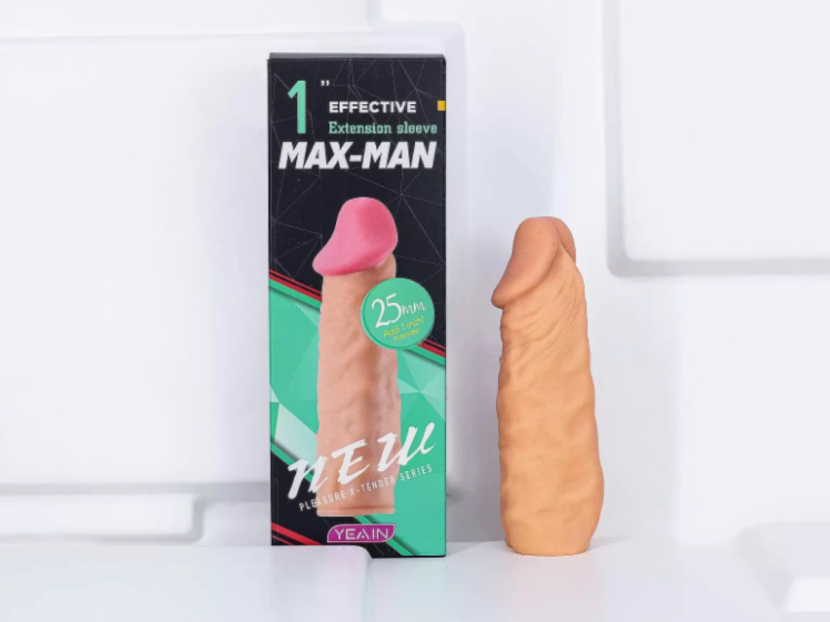 Bao cao su đôn dên Max Man Extension tăng 2,5cm – Thông tin chi tiết