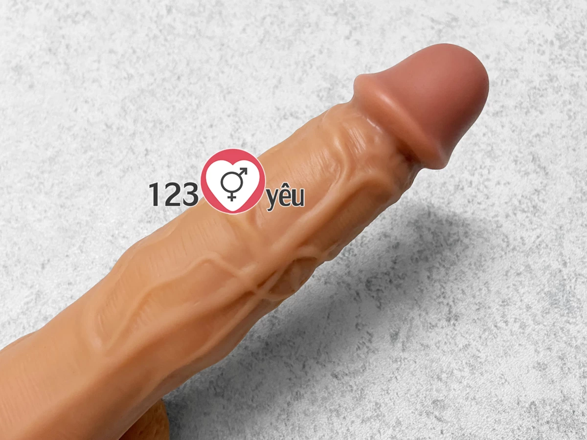 Dương vật giả Intense rung thụt, ph&aacute;t nhiệt 42 độ